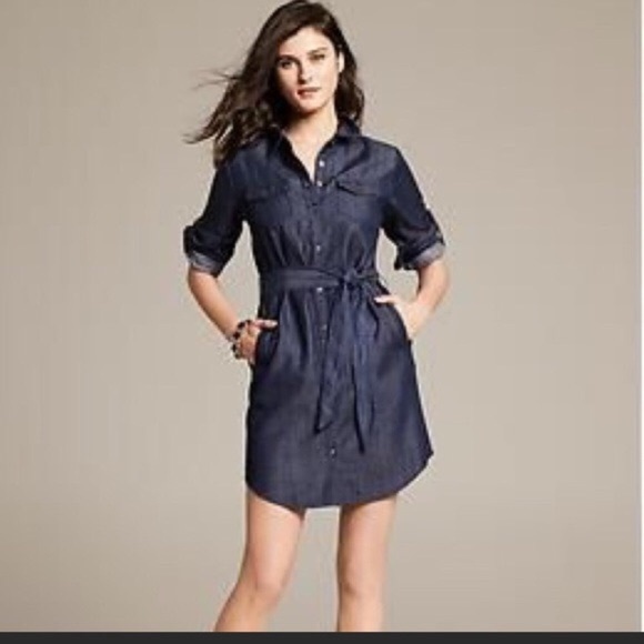 Banana Republic Dresses & Skirts - Banana republic jean dress -no belt